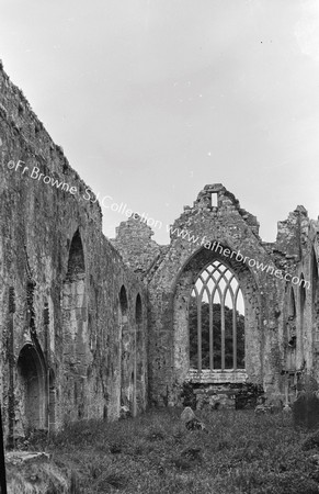 FRIARY NAVE LOOKING E.